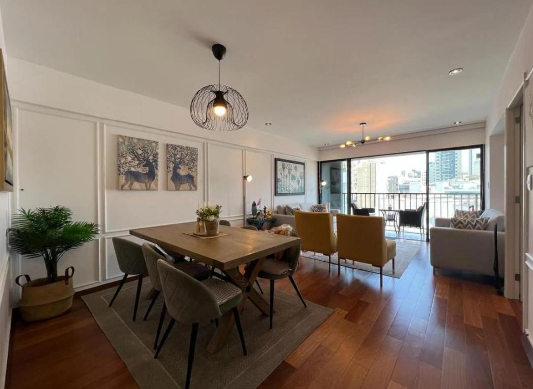 ليما Exclusivo Y Moderno Depa En Miraflores Vista Al Mar Y A La Ciudad Amoblado Apartments المظهر الخارجي الصورة