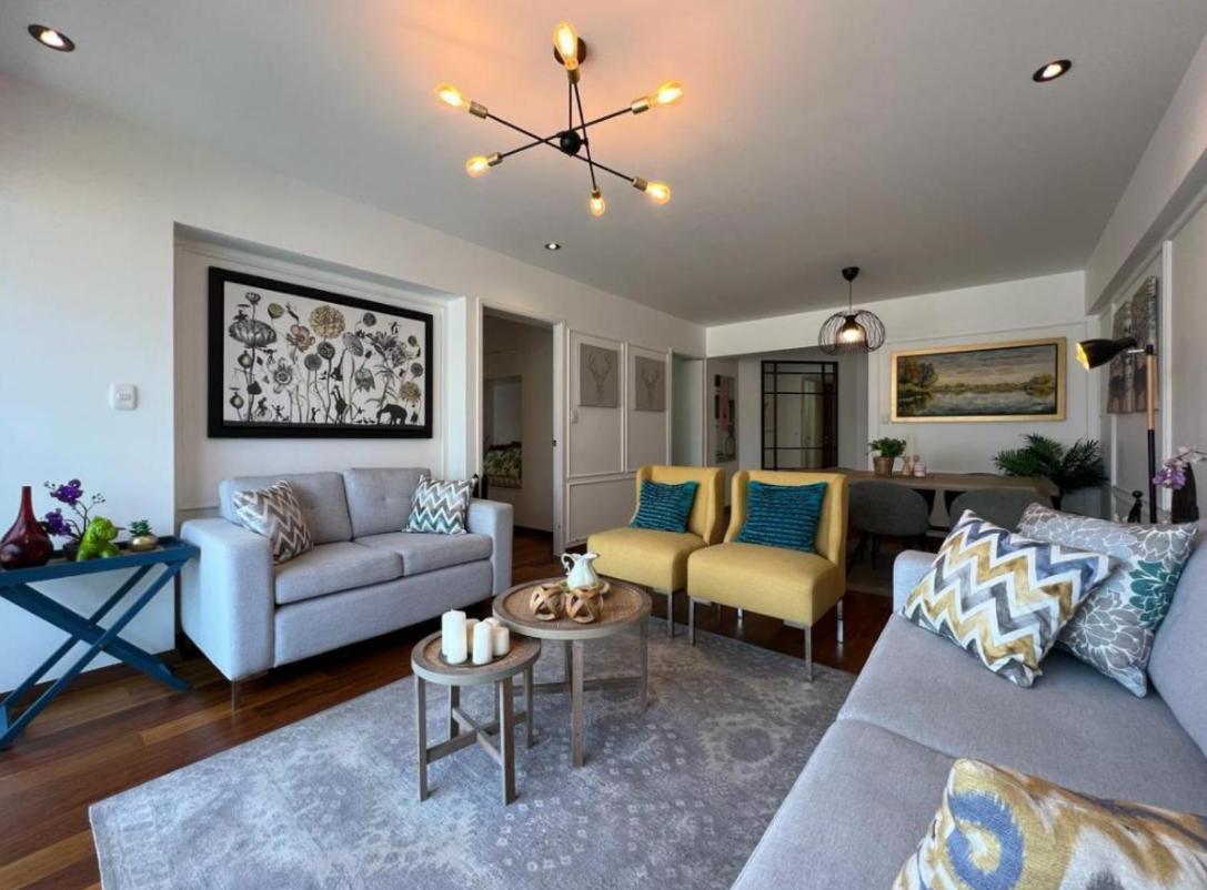 ليما Exclusivo Y Moderno Depa En Miraflores Vista Al Mar Y A La Ciudad Amoblado Apartments المظهر الخارجي الصورة